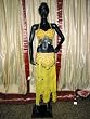 Yellow Bra Choli Hip Wrap Scarf Coin Bellydance Costume M