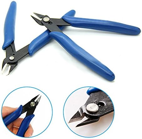 Micro-Shear Flush Cutters for Jewellery Making Gethome Electrical Micro Soft Wire Cutter Side Flush Cutting Pliers
