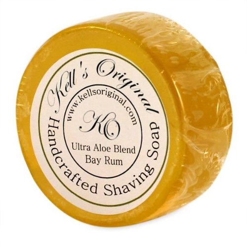 Kell's Original Ultra Aloe Bay Rum Shaving Soap