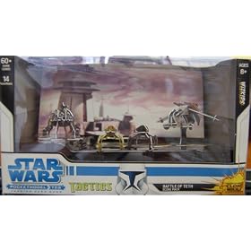 star wars pocket model trading card game: battle of teth scene pack