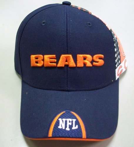 NFL OFFICIAL LICENSED CHICAGO BEARS COTTON BLUE HAT CAP