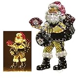 - Pittsburgh Steelers Santa Lwn Fig - 44