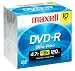 Maxell 4.7GB DVD-R General Use Recordable Disc (10-Pack)