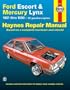 Ford Escort & Mercury Lynx, 1981 through 1990: All Gasoline Engines (Haynes Automotive Repair Manual)