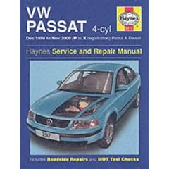 VW Passat (96-00) Service and Repair Manual (Haynes Service and Repair Manuals)