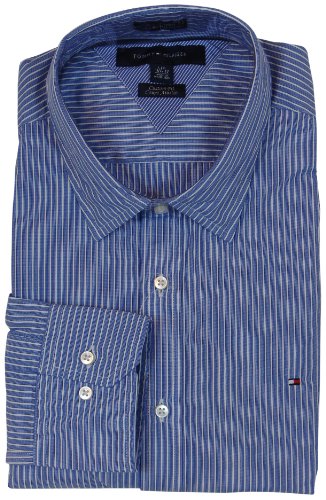 Tommy Hilfiger Mens Long Sleeve Custom Fit Button Down Shirt