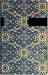 Books : French Ornate - Bleu (Smythe Sewn Address Books)