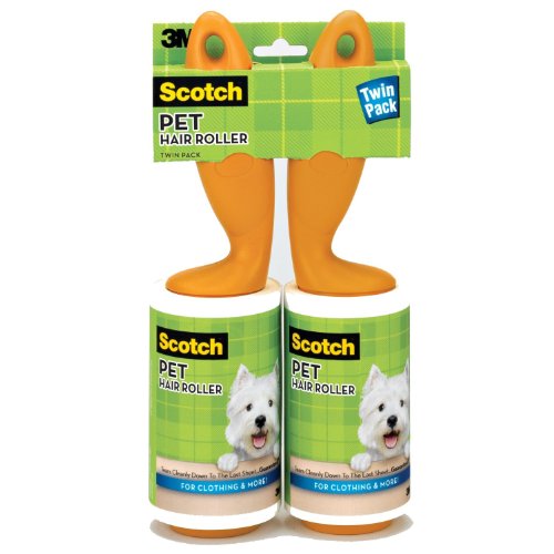3m Scotch Pet Hair Roller (Pack of 4) 224-sheets