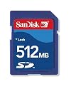 SANDISK 512MB SECURE DIGITAL CARD