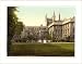 All Products : New College garden front Oxford England, c. 1890s, (S) Library Image