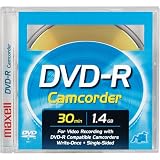 Maxell DVD-R CAM/SONY 3 DVD-R Removable Disc In Jewel Box for Sony DVD Camcorders