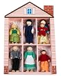 Melissa & Doug Wooden Family Doll Set