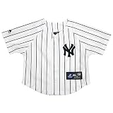 New York Yankees Infant Replica Home Jersey by Majestic Athletic - White 18 Months