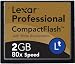 Lexar ����ѥ��ȥե�å��� 2GB 80��® LockTight��CF2GB-80-637