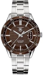 Carrera Calibre 5 Black Dial Automatic Aluminum Bezel