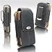 Executive Leather Vertical Case Pouch with Belt Clip for Sony Ericsson W580, Z750 / HTC Touch Diamond, Touch Pro / LGCU720 Shine, ENV3 VX9200 / Motorola V750 Adventure, VE20, V3 RAZR, Z3, Z6tv, W755 / Pantech Duo C810 [Beyond Cell Packaging]