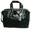 Coach Madison Op Art Audrey Black Satchel 14294