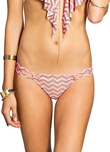 O'Neill Womens Island Loop Tab Side Bottom, Bright Peach, Small