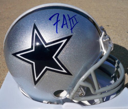 FELIX JONES SIGNED AUTOGRAPHED DALLAS COWBOYS MINI HELMET W/ HOLOGRAM + COA