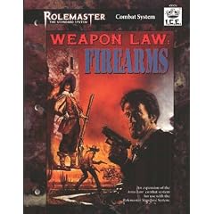 Weapon Law, Firearms (Rolemaster Standard System)