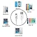 OnyxVolt [Apple MFi Certified] 10 Ft Lightning Cord Charging Cable for iPhone 7, 6, 5, iPod 7, iPad Mini, Mini 2, Mini 3, iPad 4, iPad Air, iPad Air 2, 2 Pack - White - Unlimited