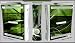 XBox 360 Full Green Graphic Design Skin 95005