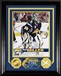 Ryan Miller Photomint w/ Game Used Net Buffalo Sabres - Plaque