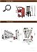 DIY Home Decor Art Removable Wall Stickers London Street & London Bus Wall Decals #77