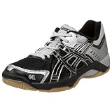 ASICS Women's Gel-Rocket 4 Court Shoe,Black/Lightning,11.5 M