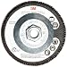 3M Flap Disc 577F, T27 Giant, Alumina Zirconia, Dry/Wet, 4-1/2" Diameter, 60 Grit, 5/8"-11 Thread Size (Pack of 1)