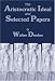 The Aristocratic Ideal and Selected Papers