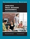 Effective small business management : an entrepreneurial approach
