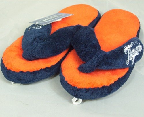 Detroit Tigers MLB Flip Flop Thong Slippers