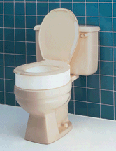 Carex Toilet Seat Elevator Elongated B306