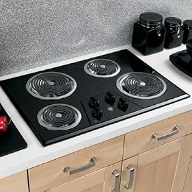 GE 30 Built In Electric Cooktop In Black GE 30