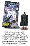 Batman The Dark Knight Collectible Stickers & Figurine (1 Randomly Picked Blind Sealed Foil Pack)IMAGE