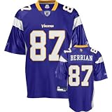 Bernard Berrian Youth Jersey: Reebok Purple Replica #87 Minnesota Vikings Jersey