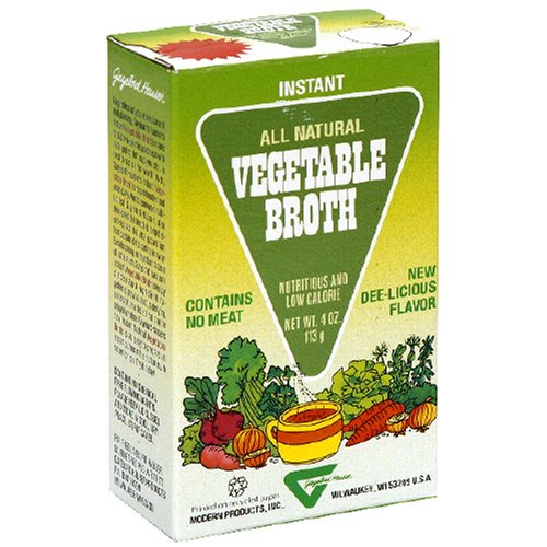 Hauser Vegetable Broth, 4-Ounce Box (Pack of 5) by Gaylord Hauser