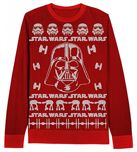 Star Wars Darth Vader Adult Red Sweater