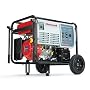 Honeywell HW7500EL 9,375 Watt 15 HP 420cc OHV Portable Gas Powered Home Generator With Electric Start (CARB Compliant)