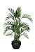 Areca Silk Palm Tree with Black Vase 27