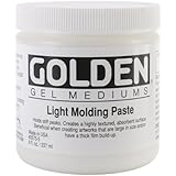 Golden Artist Colors - Light Molding Paste - 8 oz Jar