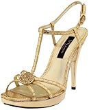 Nina Women's Liola Platform Sandal,Gold,7.5 M US
