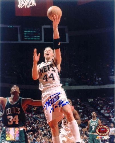 Keith Van Horn New Jersey Nets Autographed 8x10 Basketball Photo