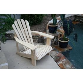 Adirondack Chair, Yellow by 