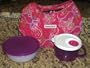 Tupperware Fashion Insulated LUNCH BAG Set Purple