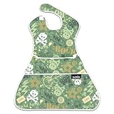 Bumkins Waterproof Supersized SuperBib - Green Urban Chaos