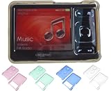 PCMICROSTORE New Creative Lab Zen 4gb 8gb 16gb Snap-On Crystal Protective Case Cover - 5 Color Choices