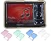 PCMICROSTORE New Creative Lab Zen 4gb 8gb 16gb Snap-On Crystal Protective Case Cover - 5 Color Choices
