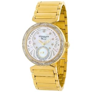 Best PricesCheap Stuhrling Original Women's 504B.12337 Soiree Elite Diamond White Mother-Of-Pearl Dial Watch Review Price